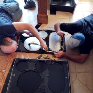 Cooktop diagnostics and repair by Able and Ready Appliance Repair